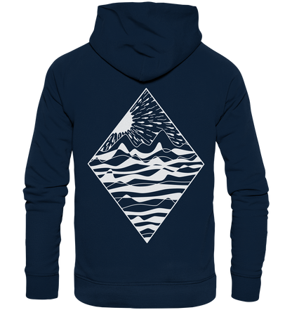 Diamant – Fairtrade Bio-Hoodie für einen nachhaltigen Tag am Meer - Organic Basic Hoodie