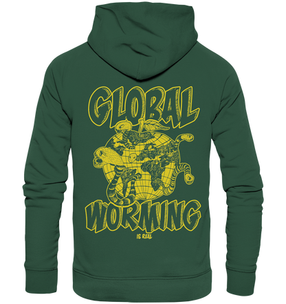 Global Worming - Fairtrade Bio-Hoodie für deine nachhaltige Verwurmung - Organic Hoodie - Bio Pullover