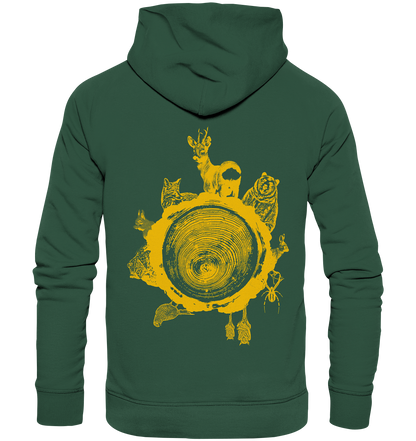 Tiere des Waldes - Organic Basic Hoodie