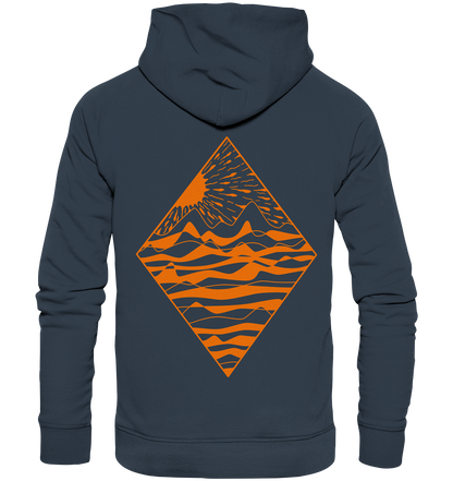 Diamant – Fairtrade Bio-Hoodie für einen nachhaltigen Tag am Meer - Organic Basic Hoodie