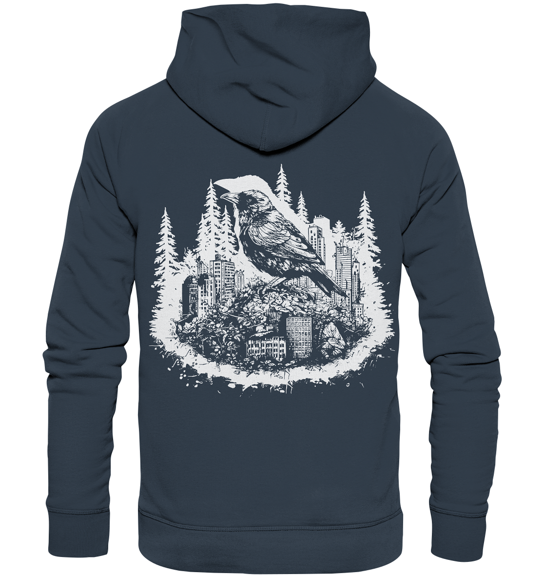 Raven - Organic Basic Hoodie