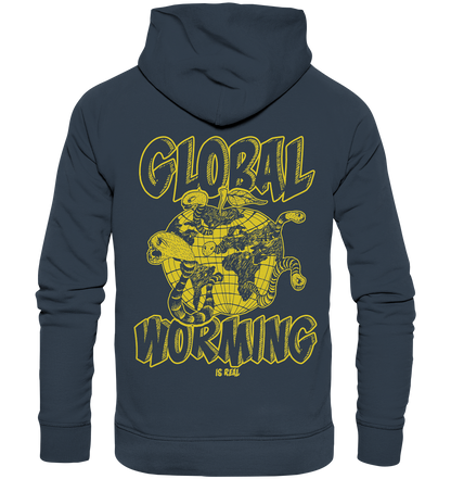 Global Worming - Fairtrade Bio-Hoodie für deine nachhaltige Verwurmung - Organic Hoodie - Bio Pullover
