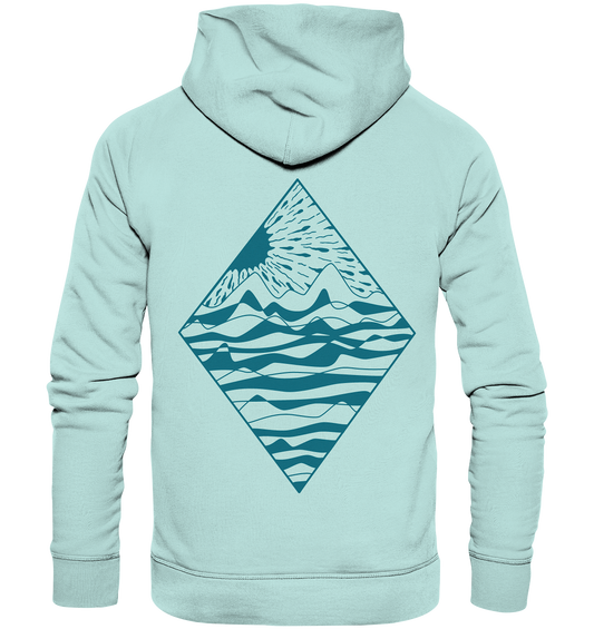 Diamant – Fairtrade Bio-Hoodie für einen nachhaltigen Tag am Meer - Organic Basic Hoodie