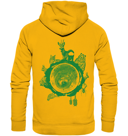 Tiere des Waldes - Organic Basic Hoodie