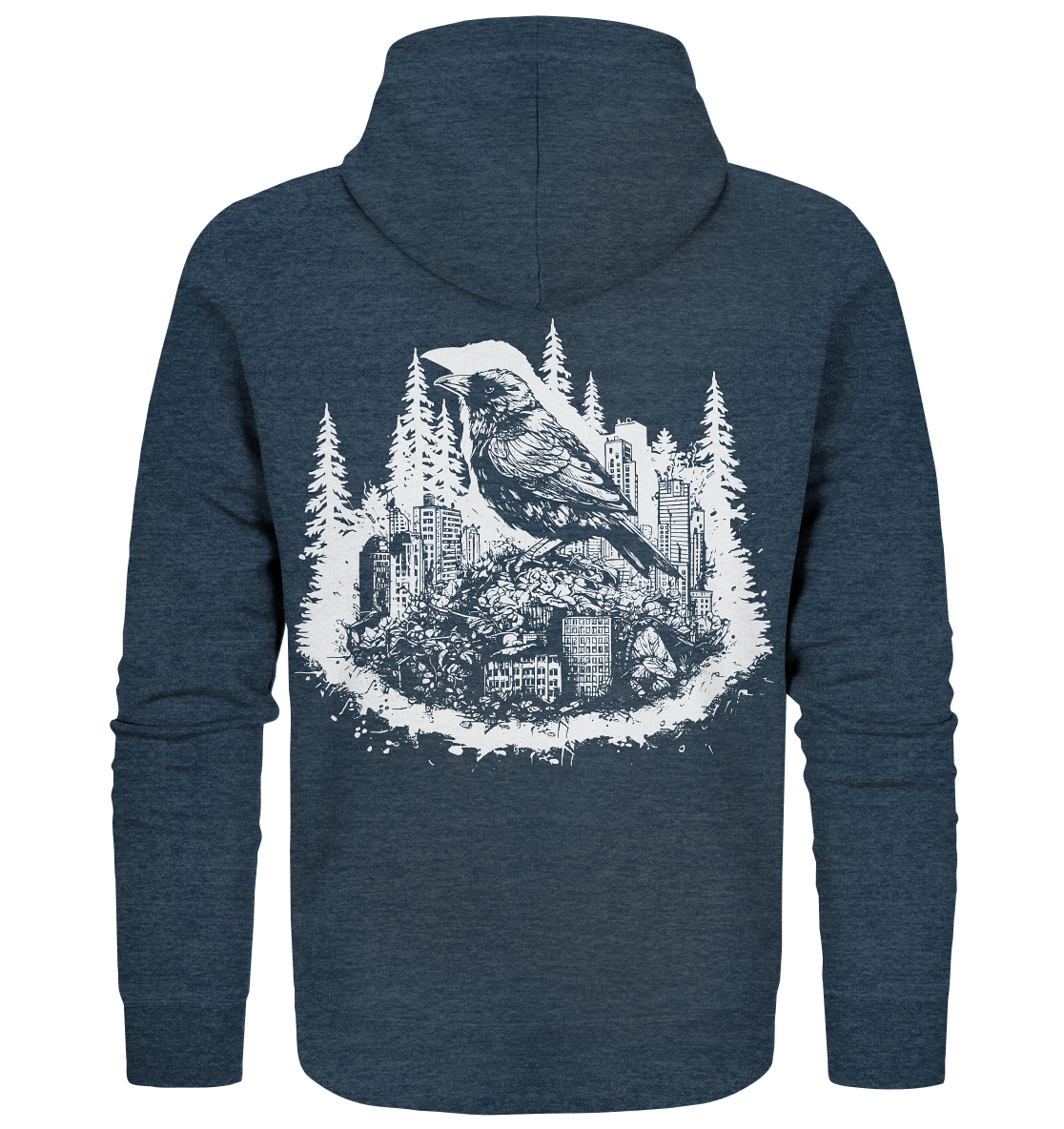Raven - Organic Zipper