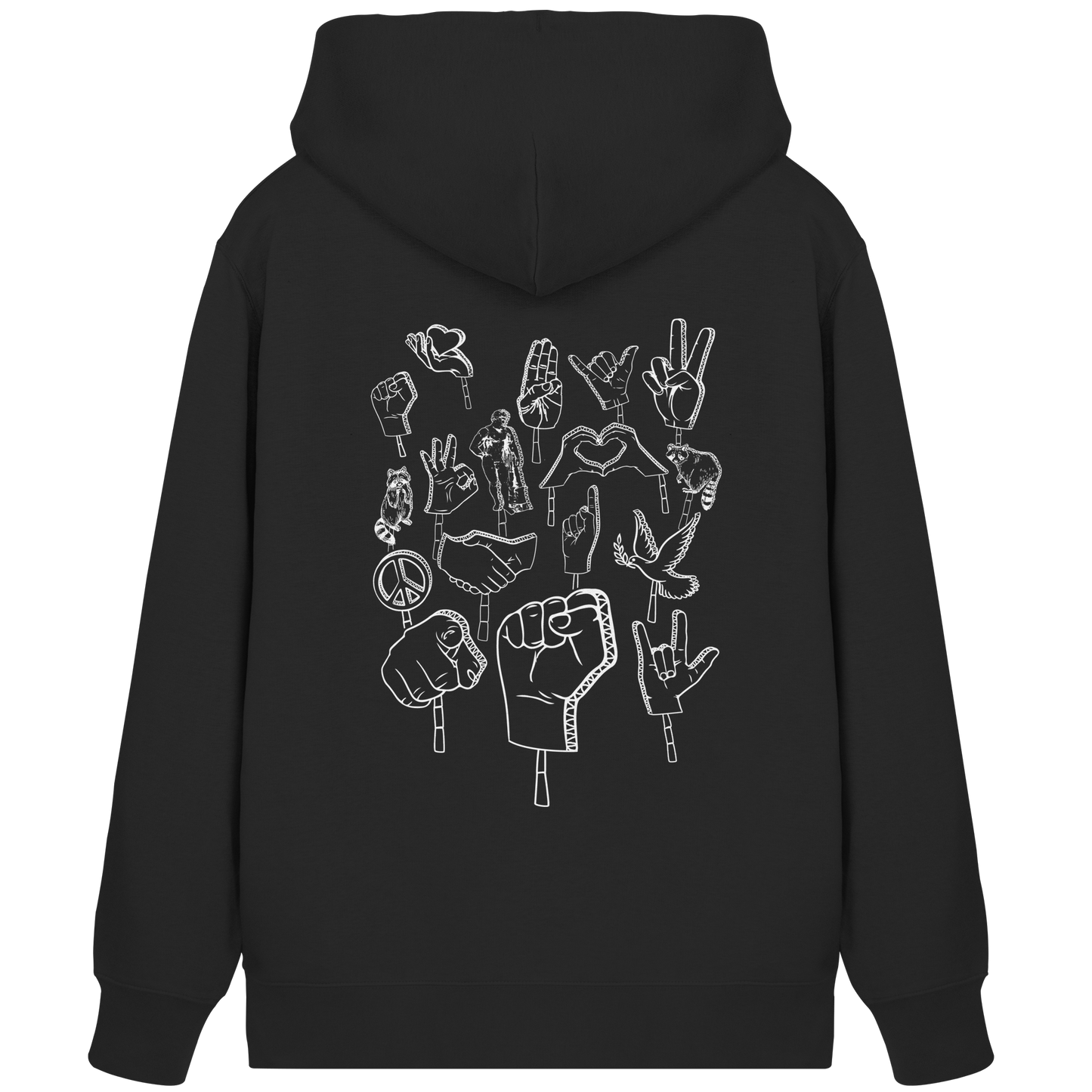 Freedom & Resistence - Organic Zipper