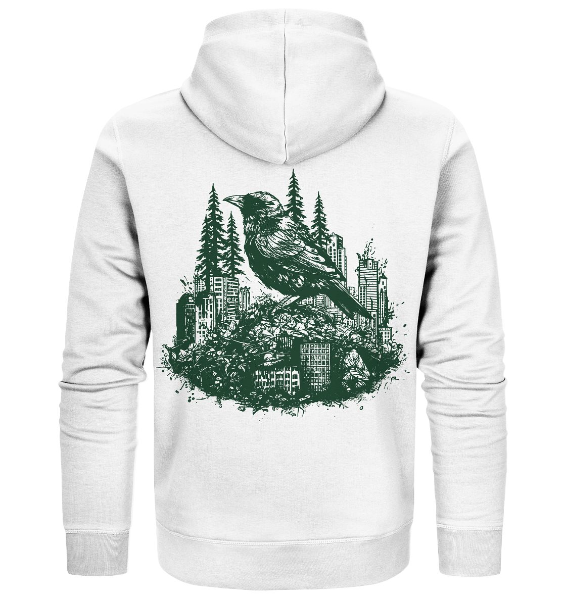 Raven - Organic Zipper