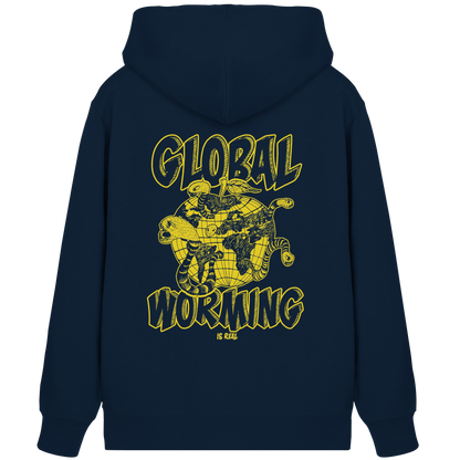 Global Worming - Fairtrade Bio-Zipper für deine nachhaltige Verwurmung - Organic Zipper - Bio Pullover
