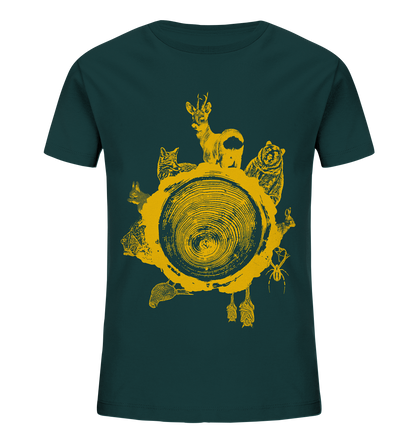 Tiere des Waldes - Kids Organic Shirt