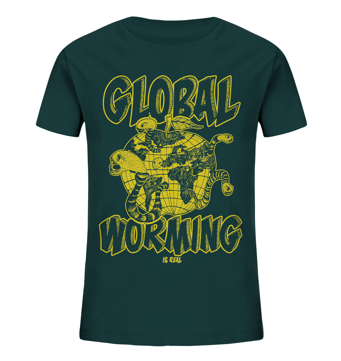 Global Worming - Kids Organic Shirt - Bio Kinder Shirt