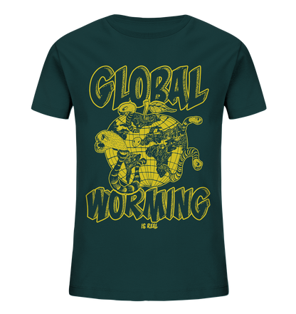Global Worming - Kids Organic Shirt - Bio Kinder Shirt