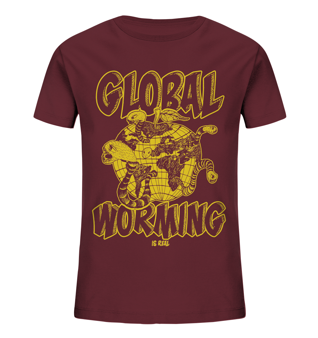 Global Worming - Kids Organic Shirt - Bio Kinder Shirt
