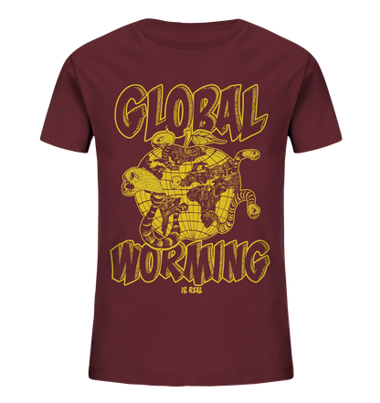 Global Worming - Kids Organic Shirt - Bio Kinder Shirt