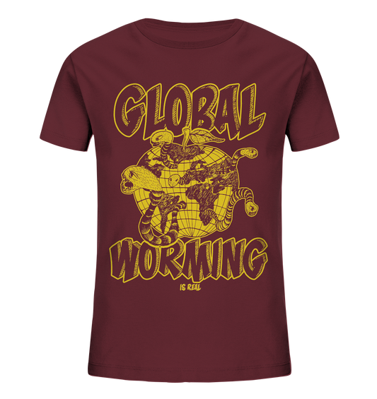 Global Worming - Kids Organic Shirt - Bio Kinder Shirt