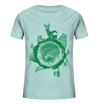 Tiere des Waldes - Kids Organic Shirt