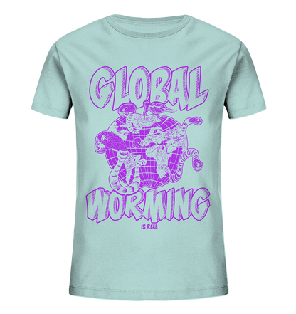 Global Worming - Kids Organic Shirt - Bio Kinder Shirt
