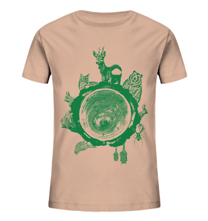 Tiere des Waldes - Kids Organic Shirt