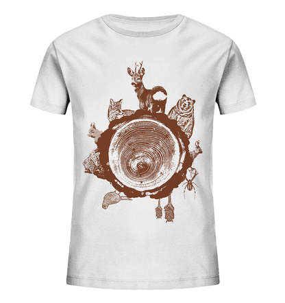 Tiere des Waldes - Kids Organic Shirt