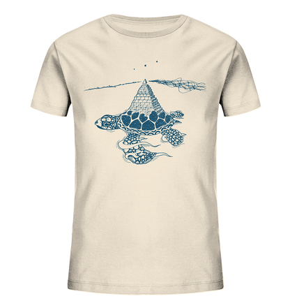 Schildkröte Pyramide - Kids Organic Shirt