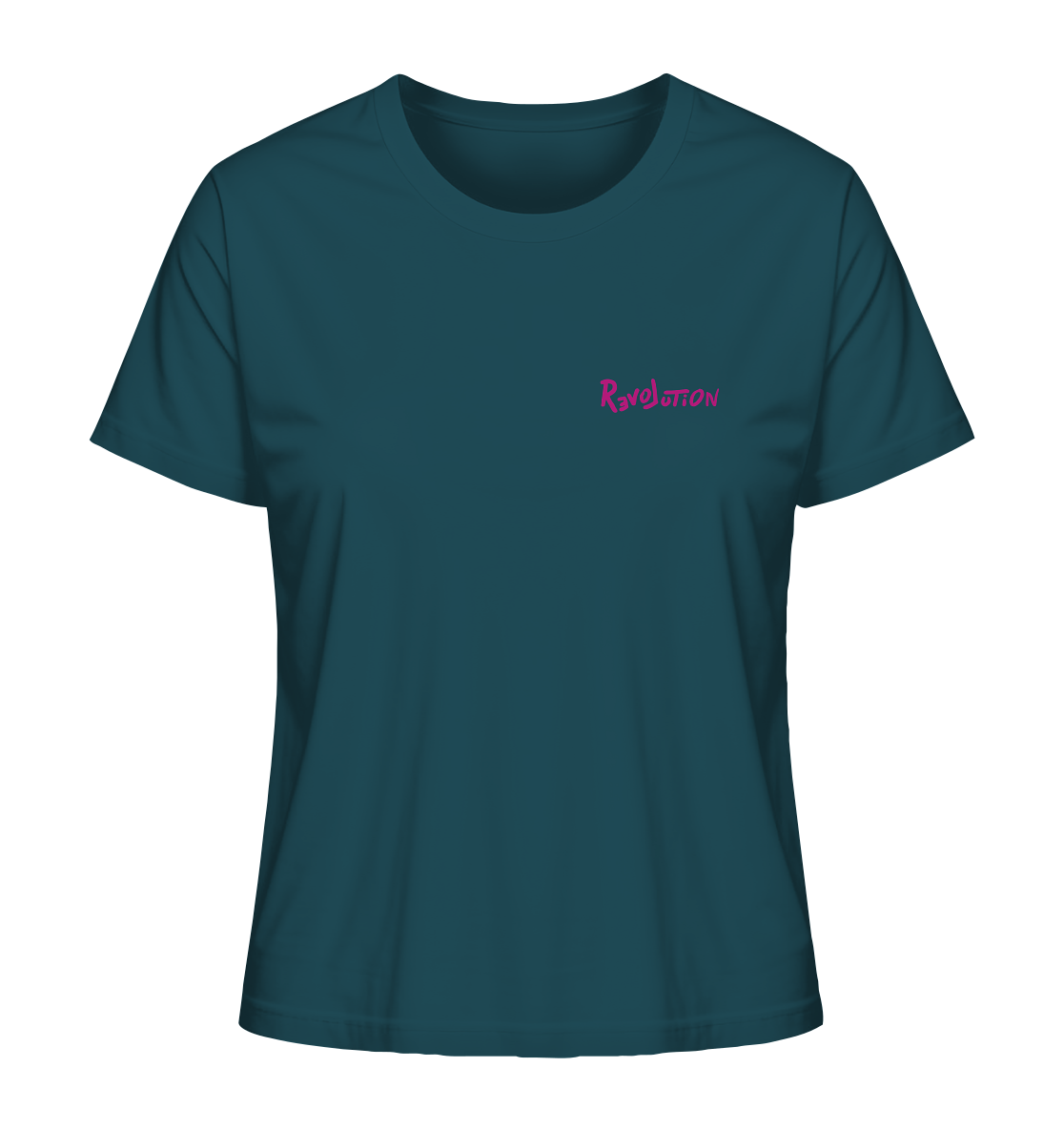 RevoLution - Fairtrade Bio-Shirt für deine nachhaltige Revolution - Damen Organic Shirt