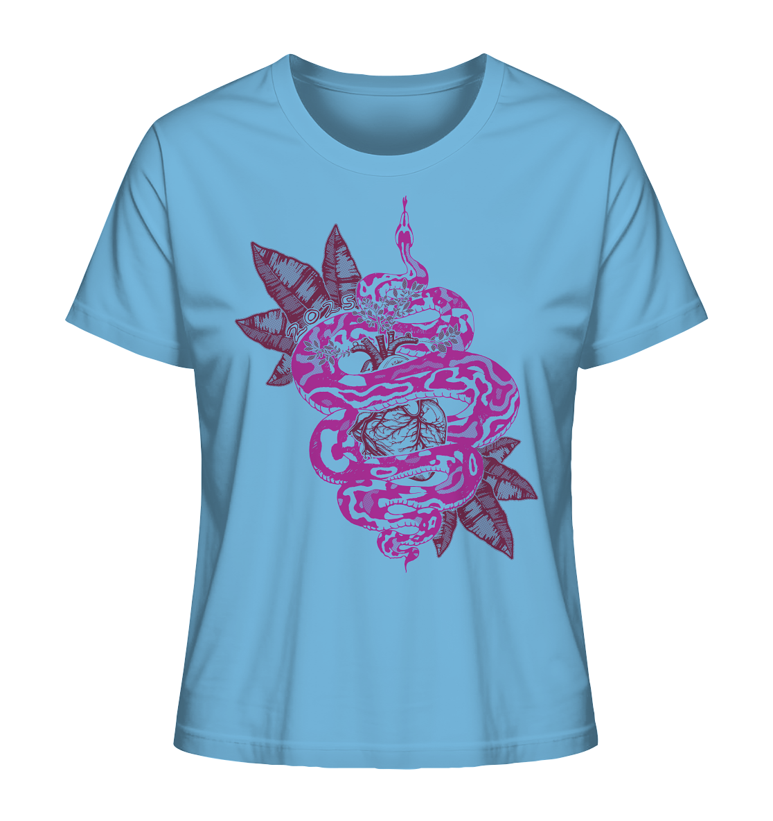 Das Jahr der Schlange 2025 -Fairtrade Bio-Shirt für deine nachhaltige Erkenntnis - Damen Organic Shirt