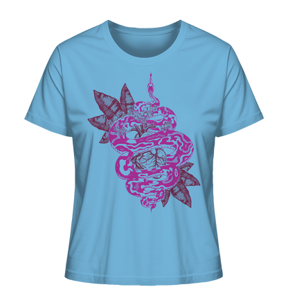 Das Jahr der Schlange 2025 -Fairtrade Bio-Shirt für deine nachhaltige Erkenntnis - Damen Organic Shirt