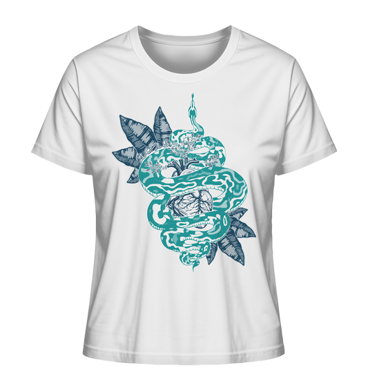 Das Jahr der Schlange 2025 -Fairtrade Bio-Shirt für deine nachhaltige Erkenntnis - Damen Organic Shirt