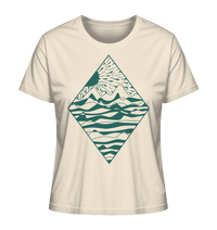 Diamant – Fairtrade Bio-Shirt für einen nachhaltigen Tag am Meer - Damen Organic Shirt