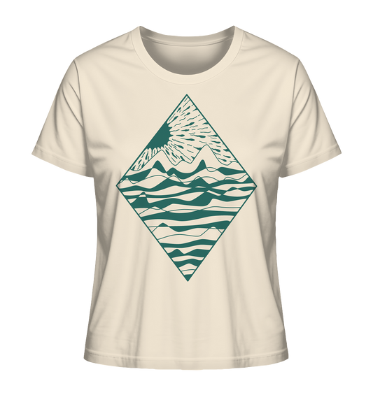 Diamant – Fairtrade Bio-Shirt für einen nachhaltigen Tag am Meer - Damen Organic Shirt