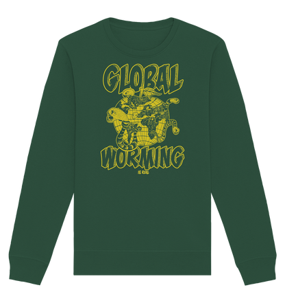 Global Worming - Fairtrade Bio-Sweater für deine nachhaltige Verwurmung - Organic Basic Unisex Sweatshirt