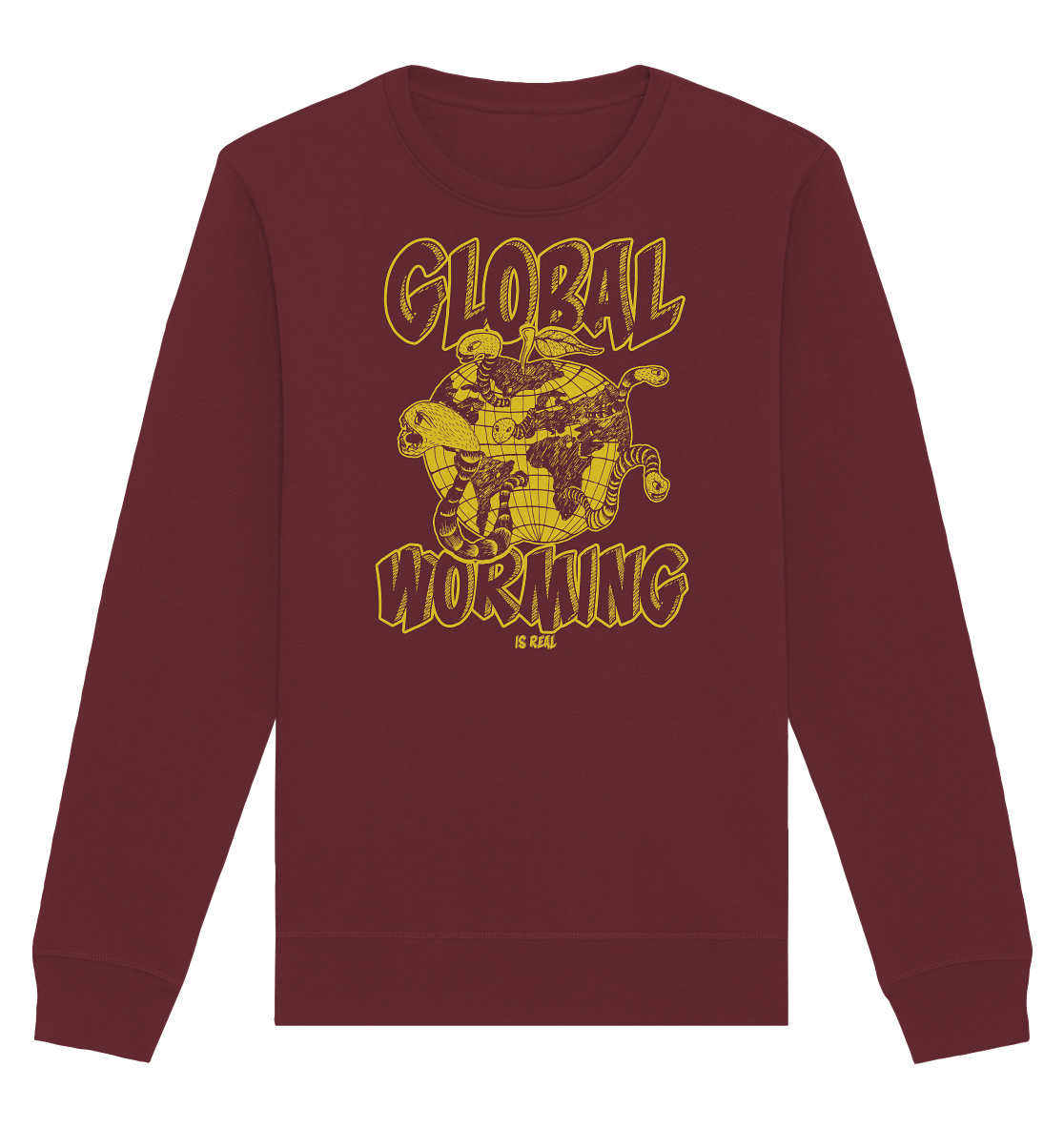 Global Worming - Fairtrade Bio-Sweater für deine nachhaltige Verwurmung - Organic Basic Unisex Sweatshirt