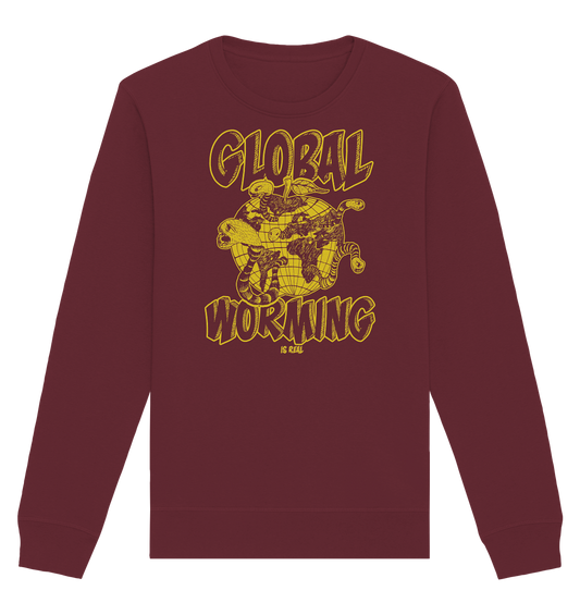 Global Worming - Fairtrade Bio-Sweater für deine nachhaltige Verwurmung - Organic Basic Unisex Sweatshirt