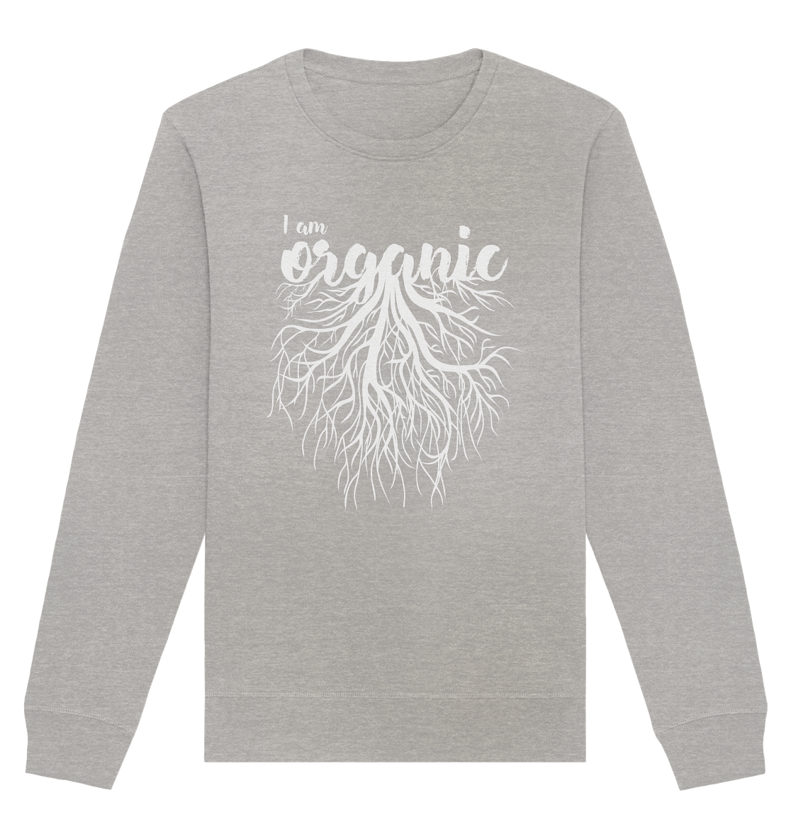 I am organic - Fairtrade Bio-Sweater für deinen nachhaltigen Tragekomfort - Organic Basic Unisex Sweatshirt
