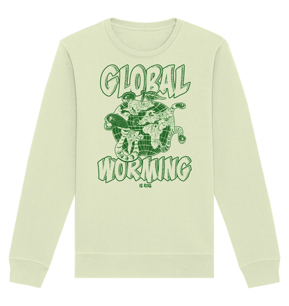 Global Worming - Fairtrade Bio-Sweater für deine nachhaltige Verwurmung - Organic Basic Unisex Sweatshirt