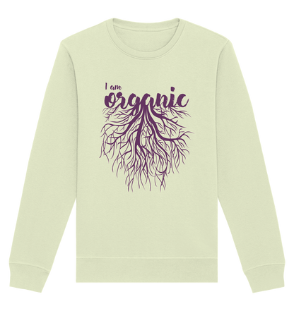 I am organic - Fairtrade Bio-Sweater für deinen nachhaltigen Tragekomfort - Organic Basic Unisex Sweatshirt