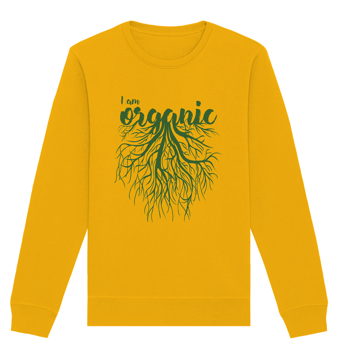 I am organic - Fairtrade Bio-Sweater für deinen nachhaltigen Tragekomfort - Organic Basic Unisex Sweatshirt
