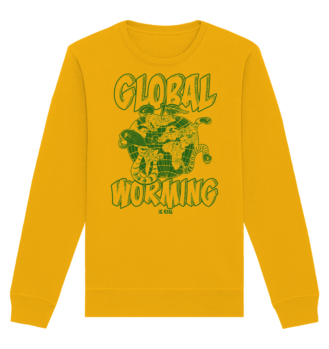 Global Worming - Fairtrade Bio-Sweater für deine nachhaltige Verwurmung - Organic Basic Unisex Sweatshirt