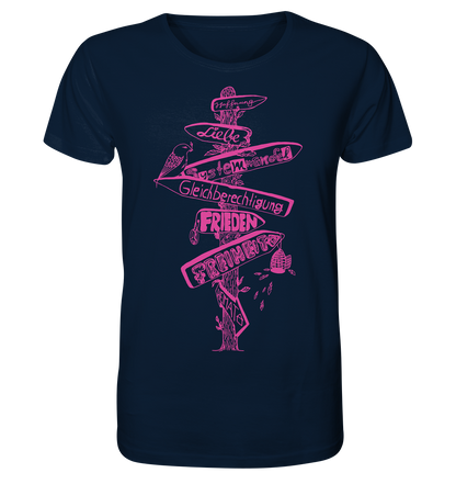 Wegweiser Signpost - Organic Shirt