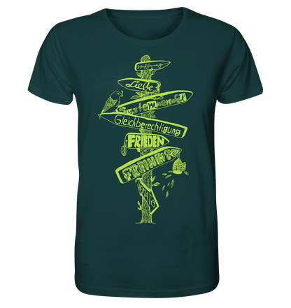 Wegweiser Signpost - Organic Shirt