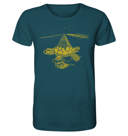 Schildkröte Pyramide - Organic Shirt