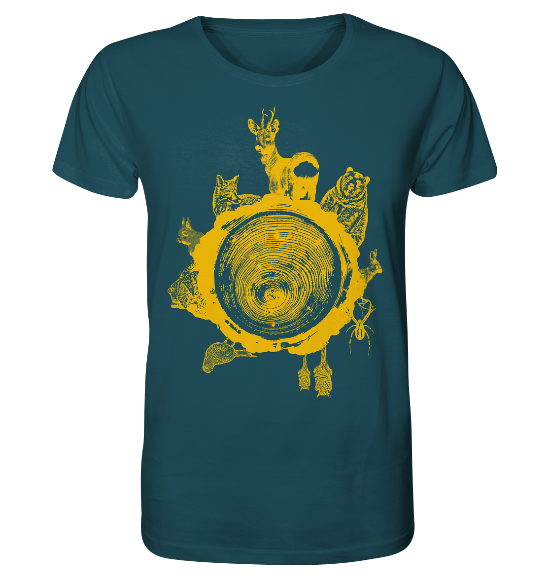 Tiere des Waldes - Organic Shirt