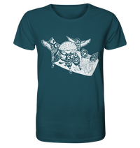 Birds in the City -  fairtrade Bio-Shirt für deinen nachhaltigen Hunger - Herren Organic Shirt - Fastfood Vögel