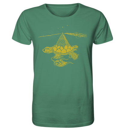 Schildkröte Pyramide - Organic Shirt