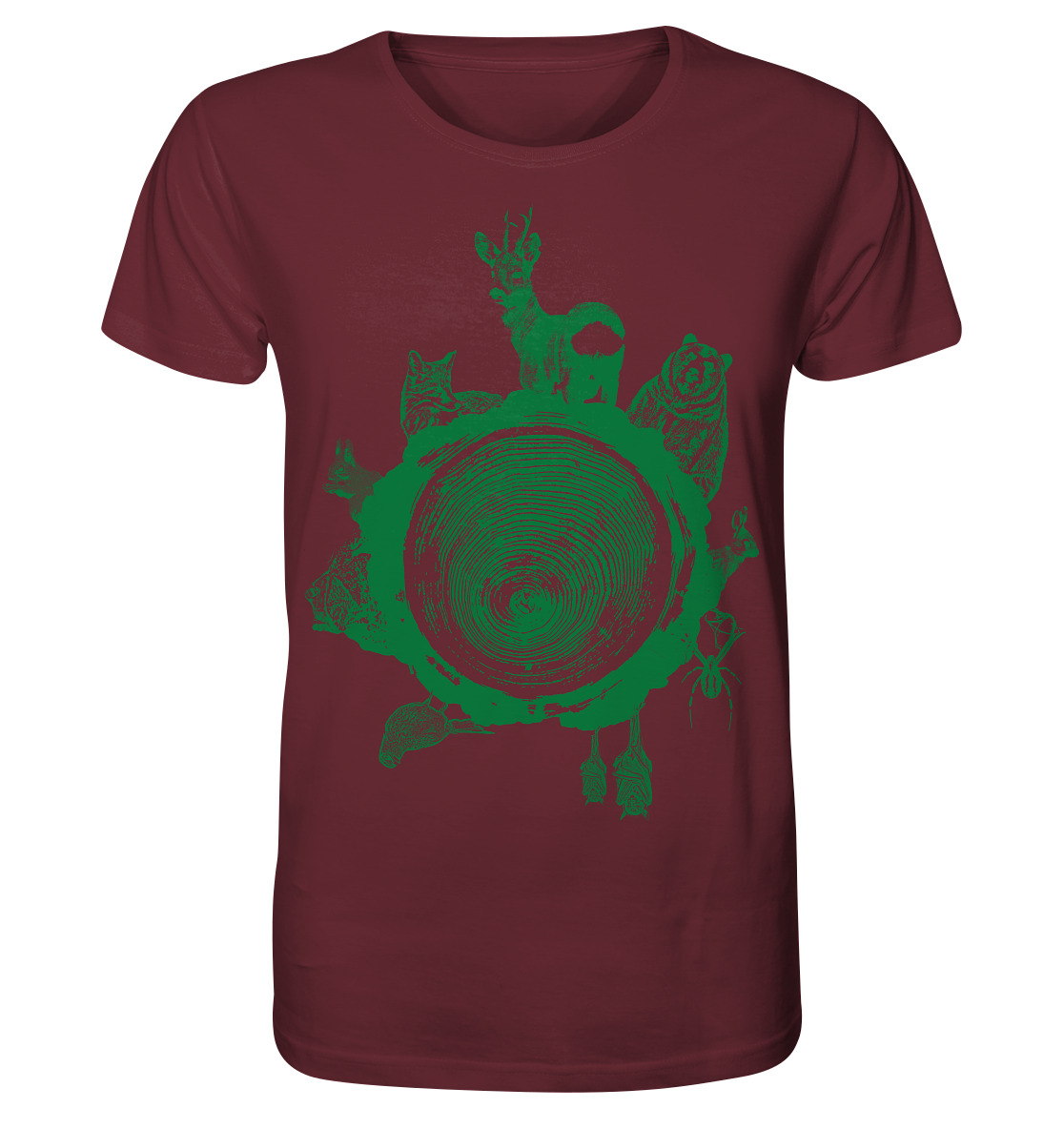 Tiere des Waldes - Organic Shirt