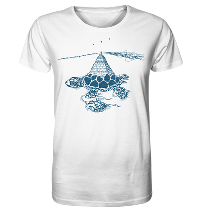 Schildkröte Pyramide - Organic Shirt