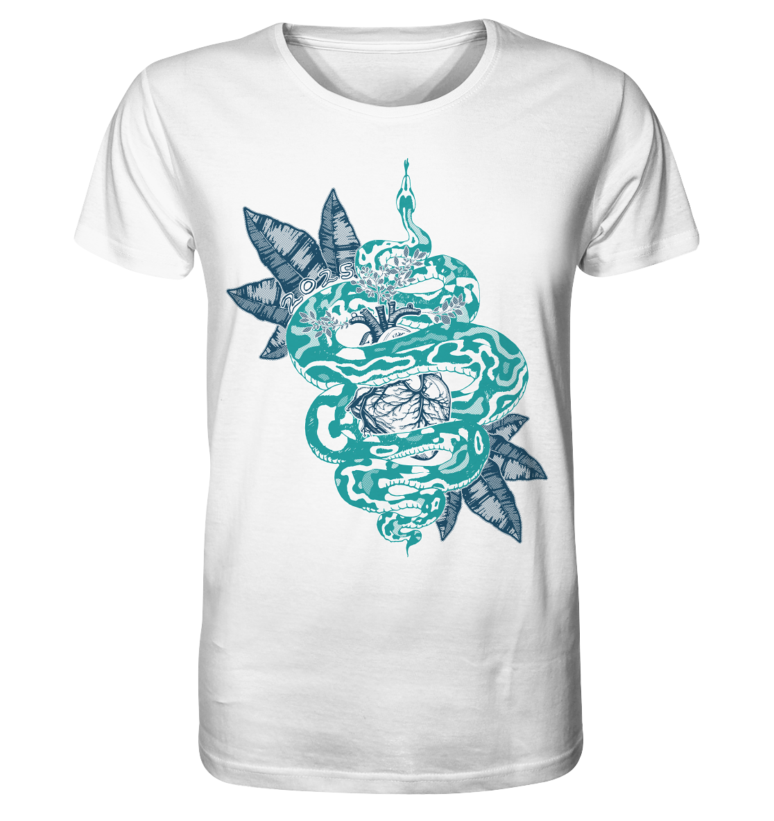 Das Jahr der Schlange 2025 - Fairtrade Bio-Shirt für deine nachhaltige Erkenntnis - Herren Organic Shirt