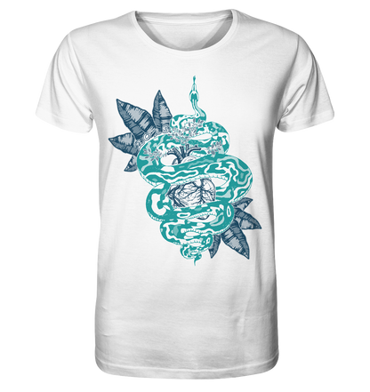 Das Jahr der Schlange 2025 - Fairtrade Bio-Shirt für deine nachhaltige Erkenntnis - Herren Organic Shirt