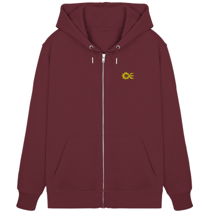 Global Worming - Fairtrade Bio-Zipper für deine nachhaltige Verwurmung - Organic Zipper - Bio Pullover