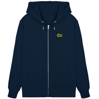 Global Worming - Fairtrade Bio-Zipper für deine nachhaltige Verwurmung - Organic Zipper - Bio Pullover