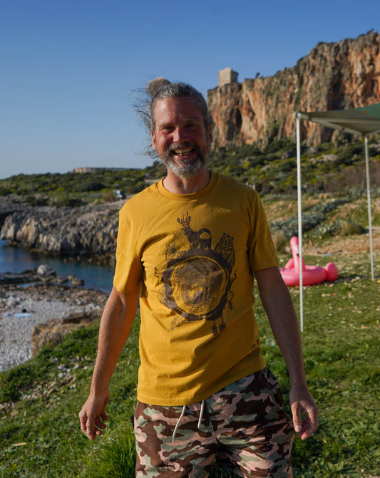 Tiere des Waldes - spüre den Kreislauf des Lebens - Fairtrade Bio-Tshirt Herren